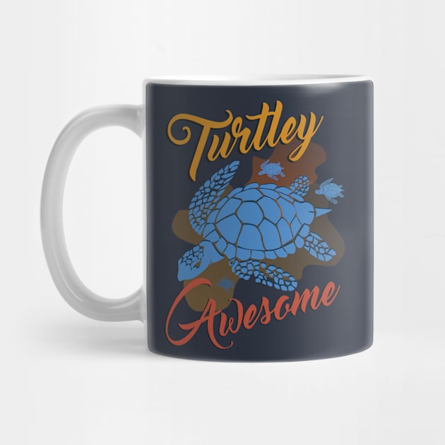 Turtley Awesome | Coral Reef by anilofex